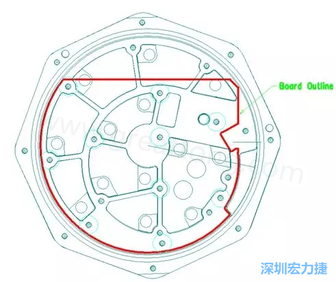 根據(jù)特定的機械規(guī)范設(shè)計PCB，以便其能放入防爆容器中-深圳宏力捷